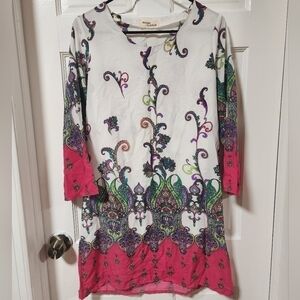 𝅺million Bullpup Medium Casual Long-Sleeve Dress